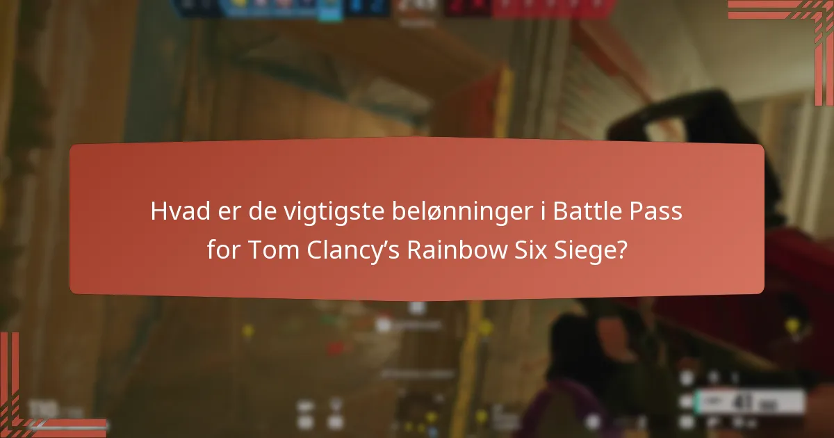Hvad er fordelene ved våben charms i Rainbow Six Siege?